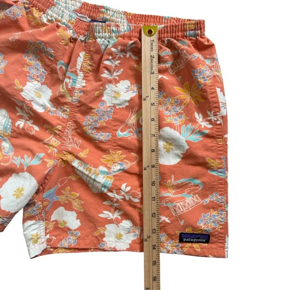 Patagonia Tropical Surf Orange Men’s Volleyball Swim Trunks 5